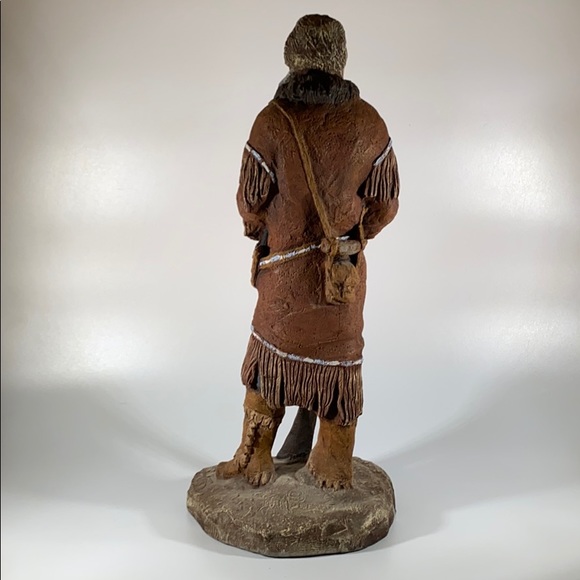 Montfort Mountain Man Western Scuplture - Picture 4 of 8